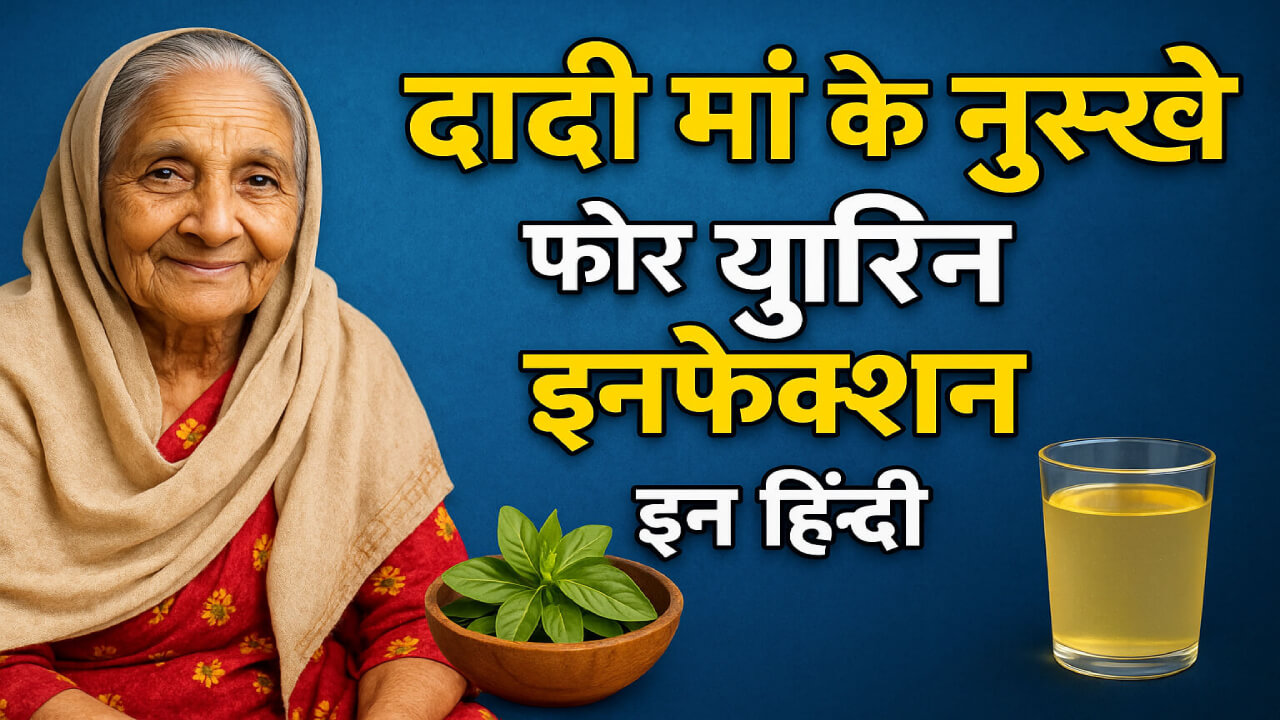 Urine Infection Ke Lie Ghareloo Upachaar यूरिन इन्फेक्शन