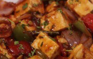 Chili Paneer (Dry)