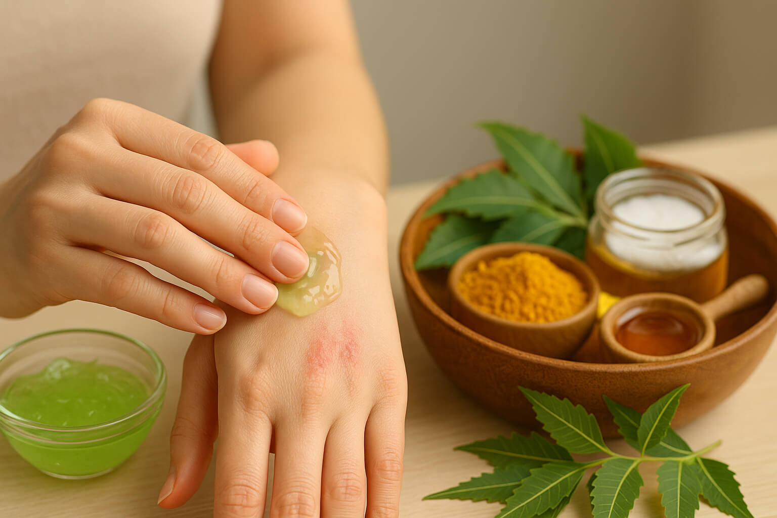 tvacha ki allergy ka ilaj gharelu chijo se